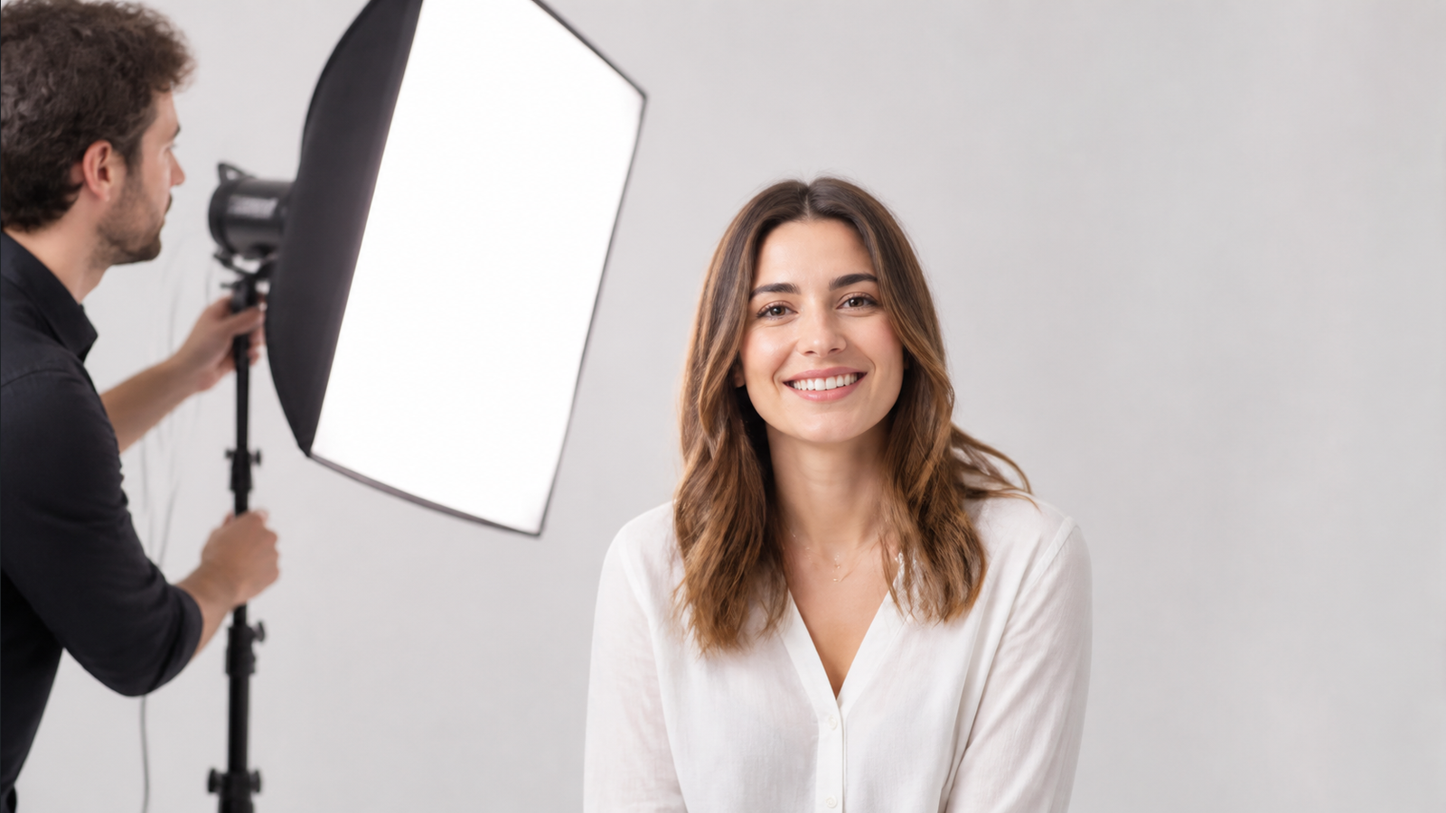 Ritratto professionale in studio realizzato da un fotografo ad Alba